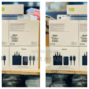 New Samsung 50w Power Adapter Duo