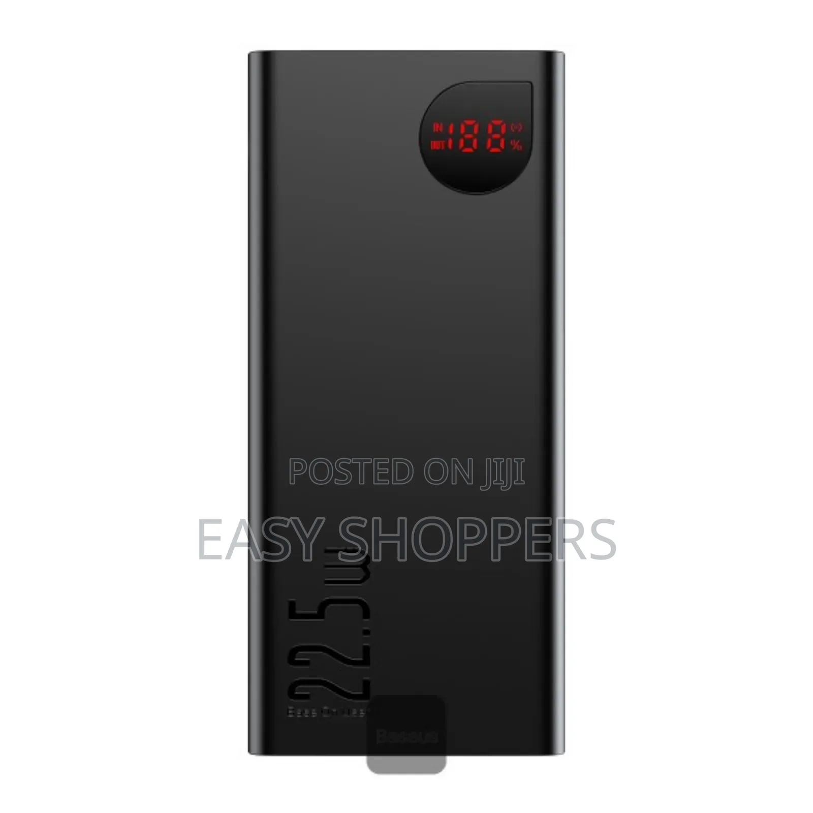 Baseus Adaman Metal Digital Power Bank 20000mah, 22.5w