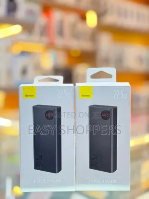Baseus Adaman Metal Digital Power Bank 20000mah, 22.5w