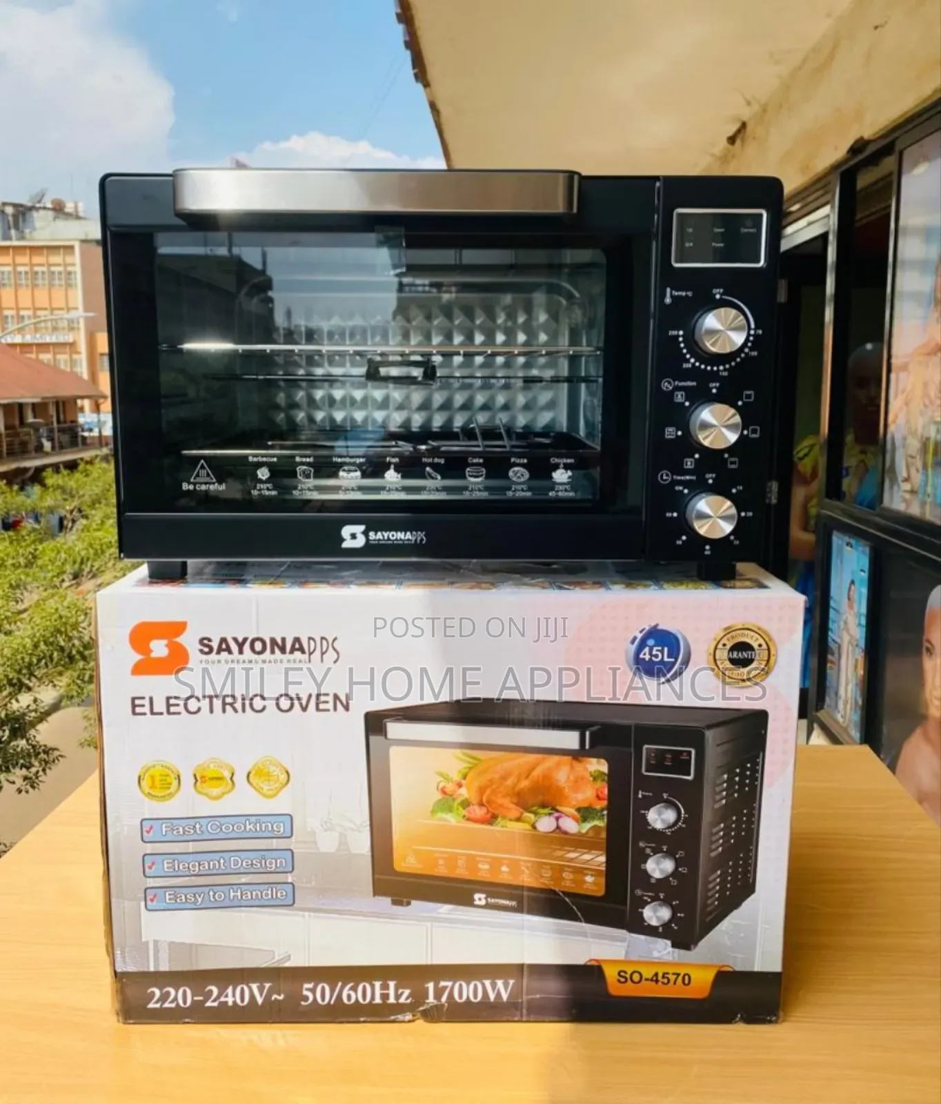 45ltrs Sayona Mini Oven Brand New