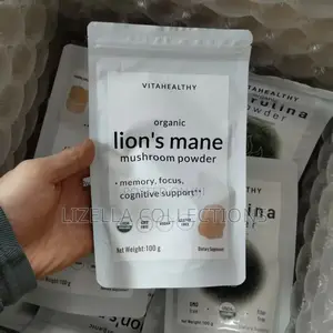 Photo - Lions Mane Powder ( Memory, Focus, Cognitive Support)