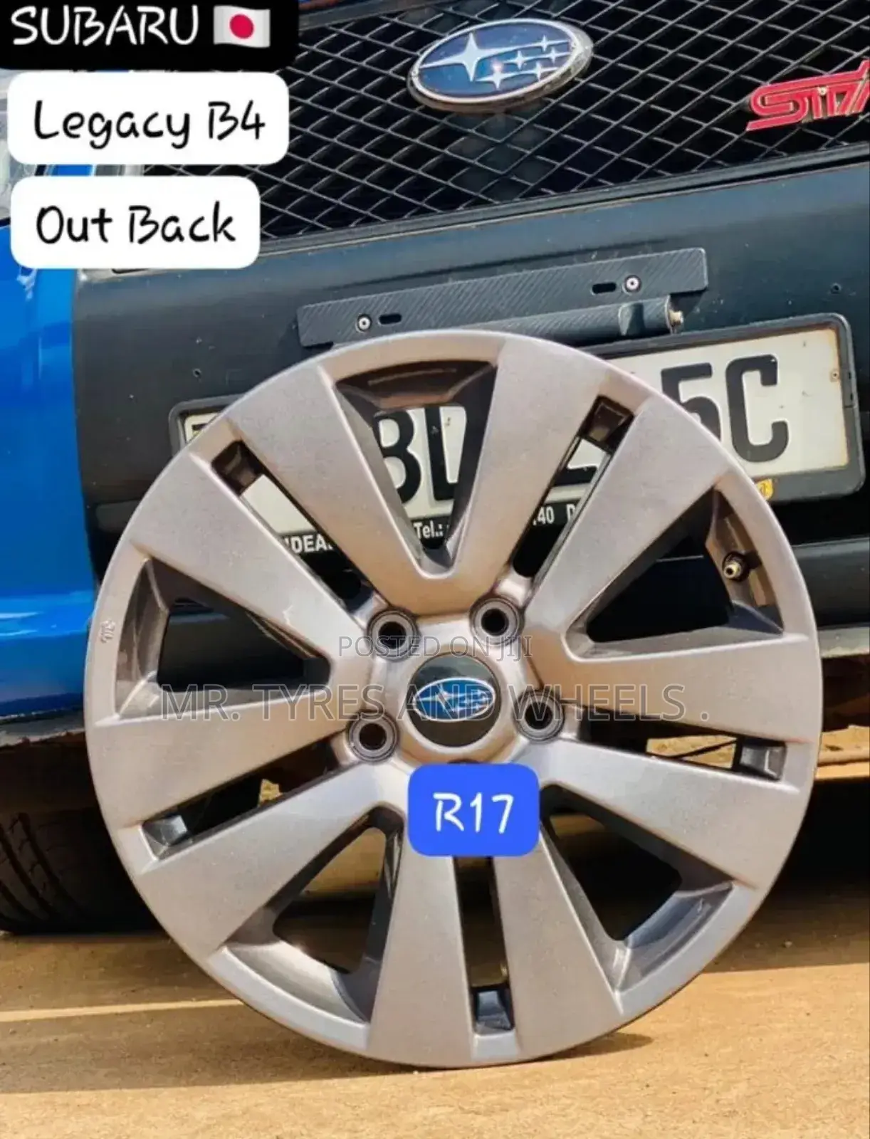 Size 17 Subaru Outback It's a Set and It's Original