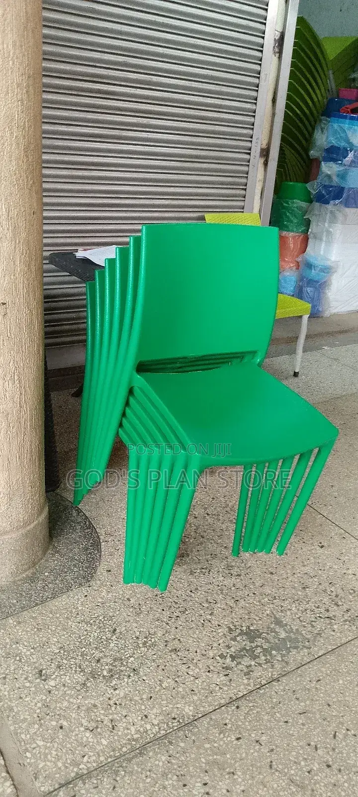Green Portable Plastic Chairs Plastic Chairs