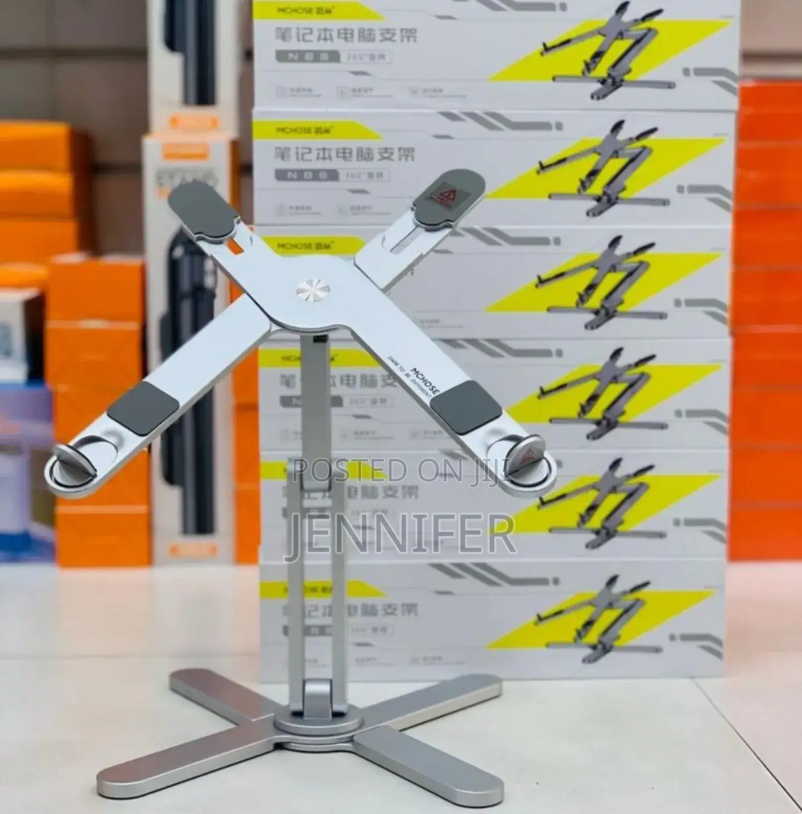 X-Shaped Design Laptop Holder