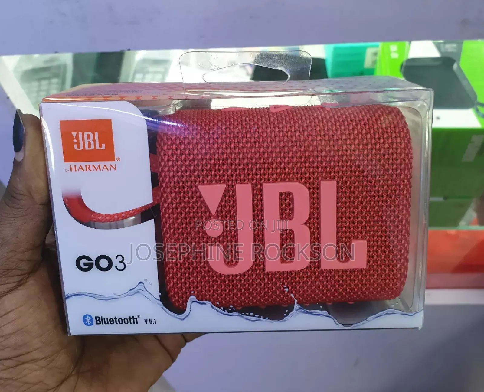 JBL Go 3 Bass Speaker