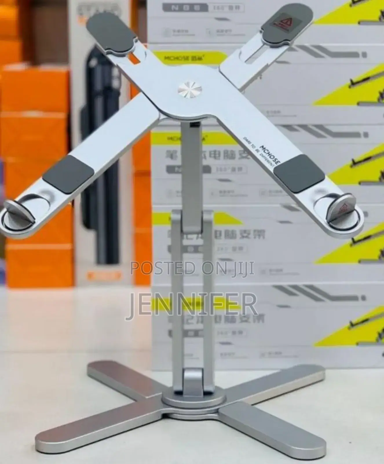 X-Shaped Design Laptop Holder