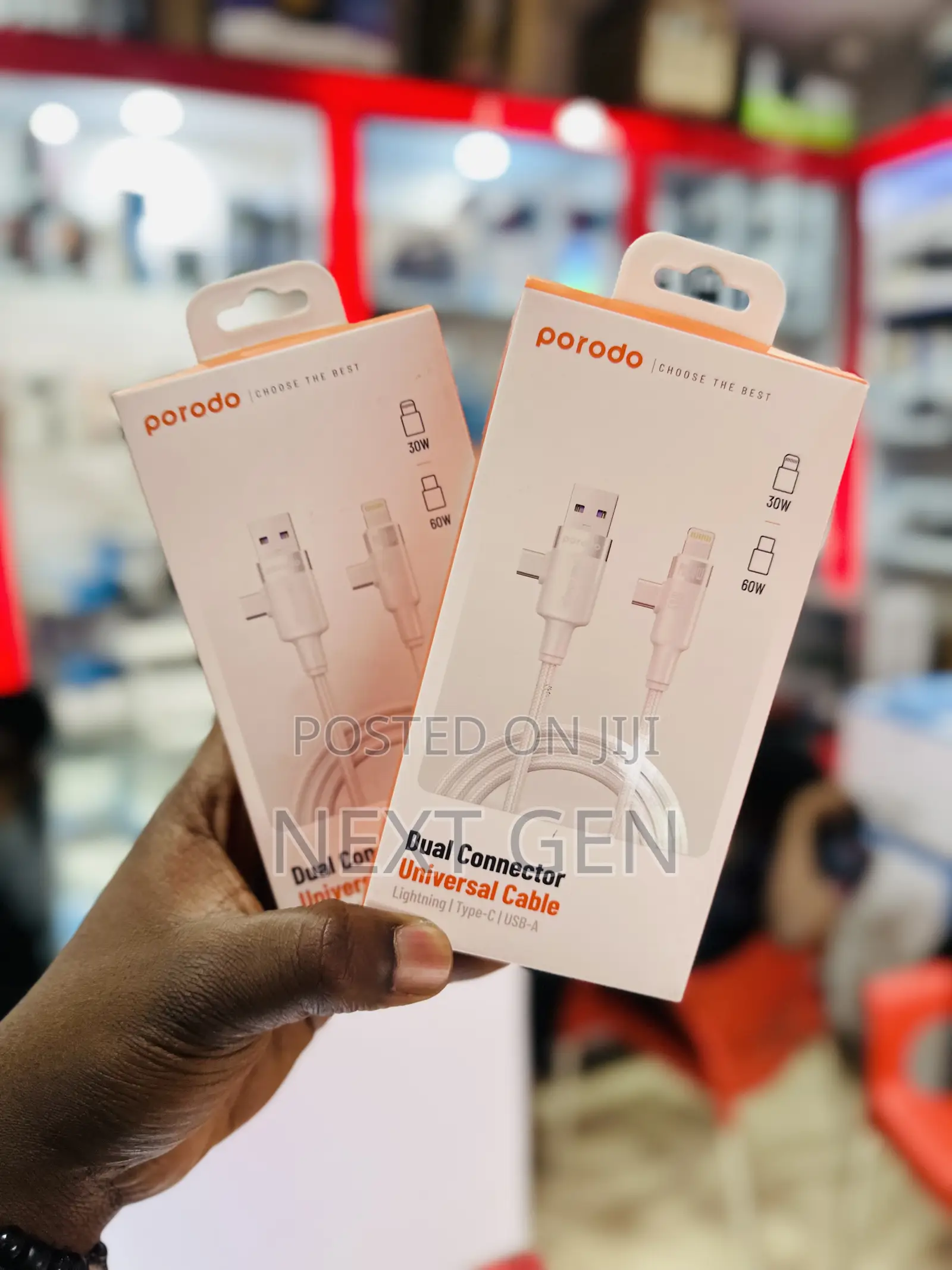 Braided 60w Usb-Atype C to Cc-L Fast Charging Cable 1.2m