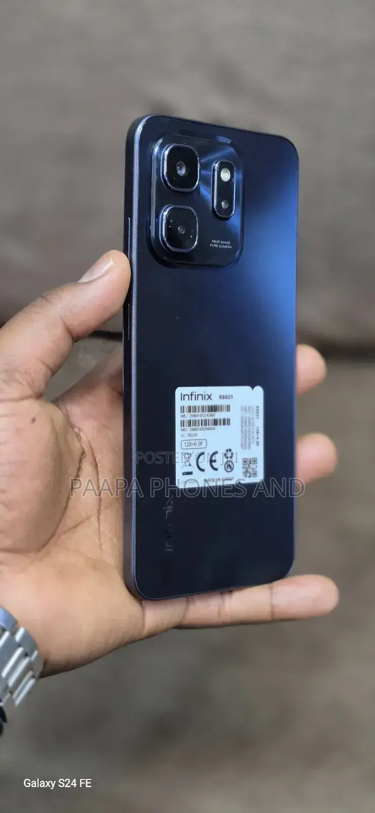 Infinix Hot 50i 128 GB Black