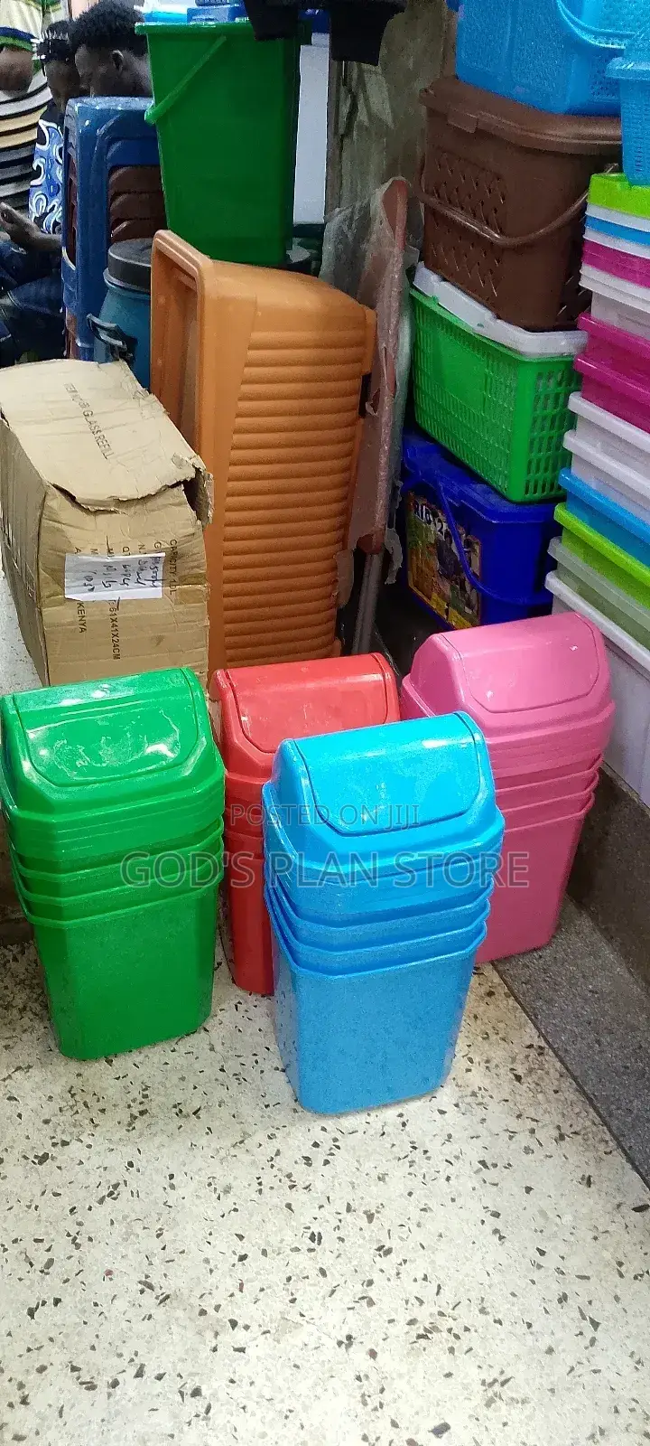 10litres Swing Bins Plastic