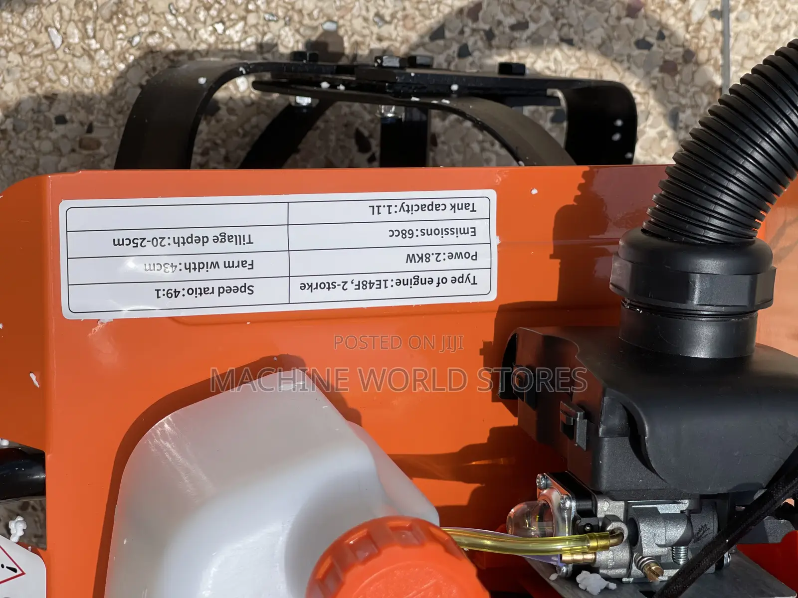Portable Gasoline Garden Tiller