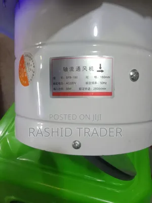 180mm, 50w, Ac Fan