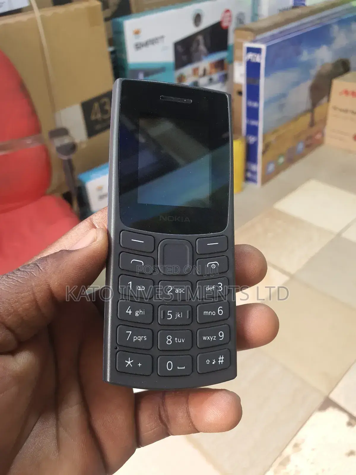 New Nokia 105 4G Gray