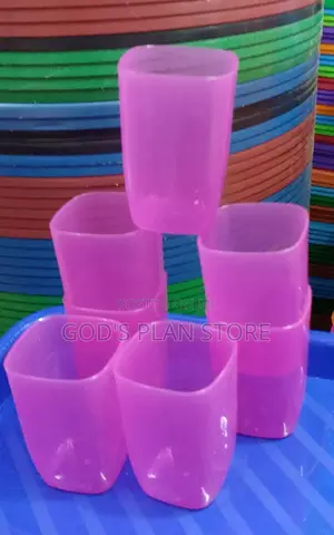 Square Plastic Glasses