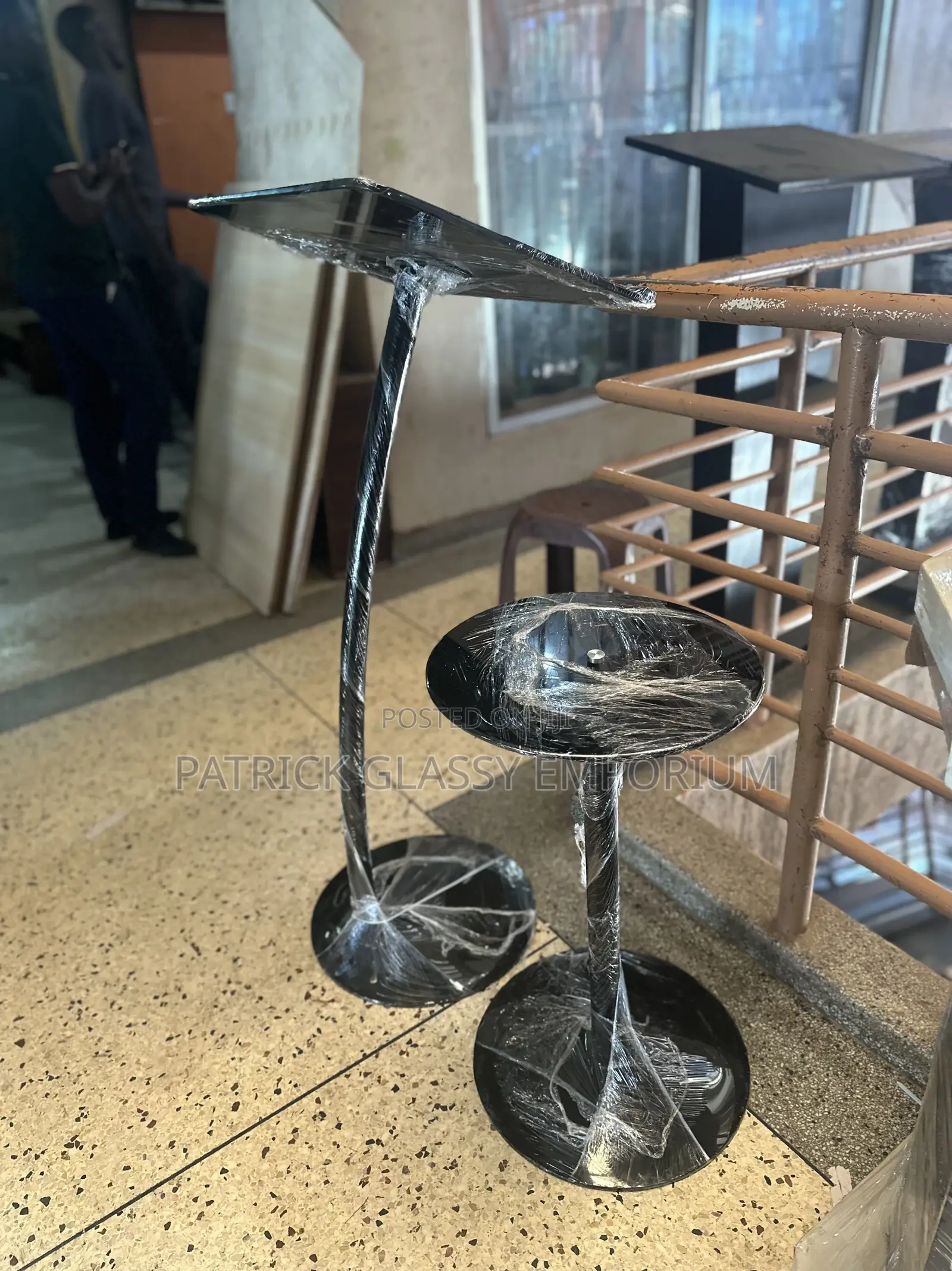 Black Metallic Pulpits