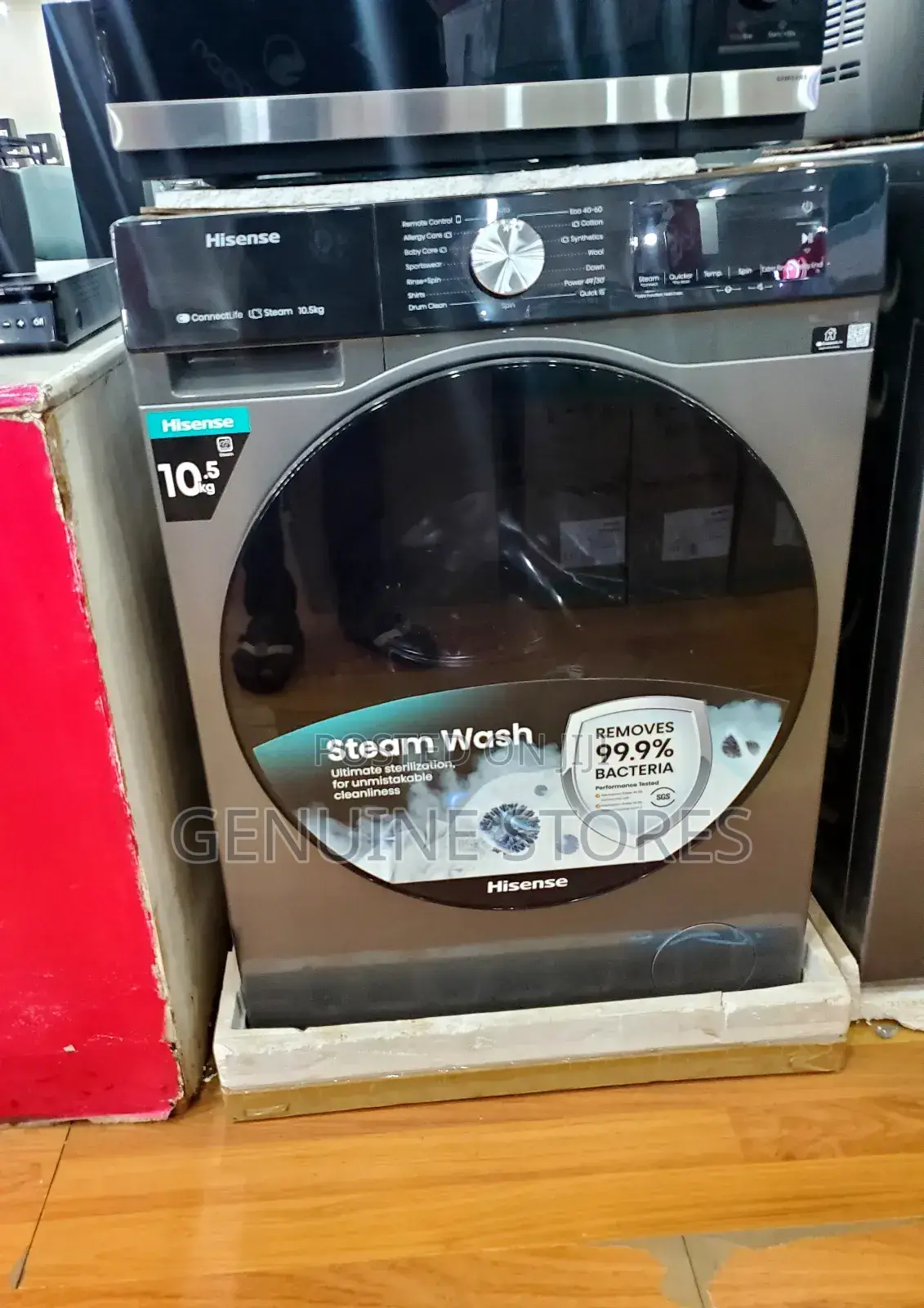 Hisense Washing Machine of 10kgs Front Loader