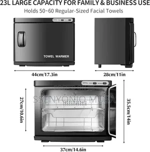 Depfall 23l Hot Towel Warmer - 2-in-1 Spa Towel Warmer -