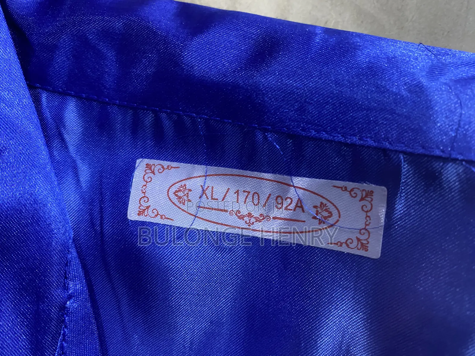 Navy Blue Silk Pyajama