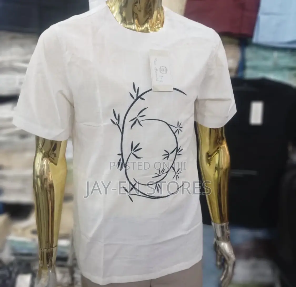 Men’S Casual White Shirt