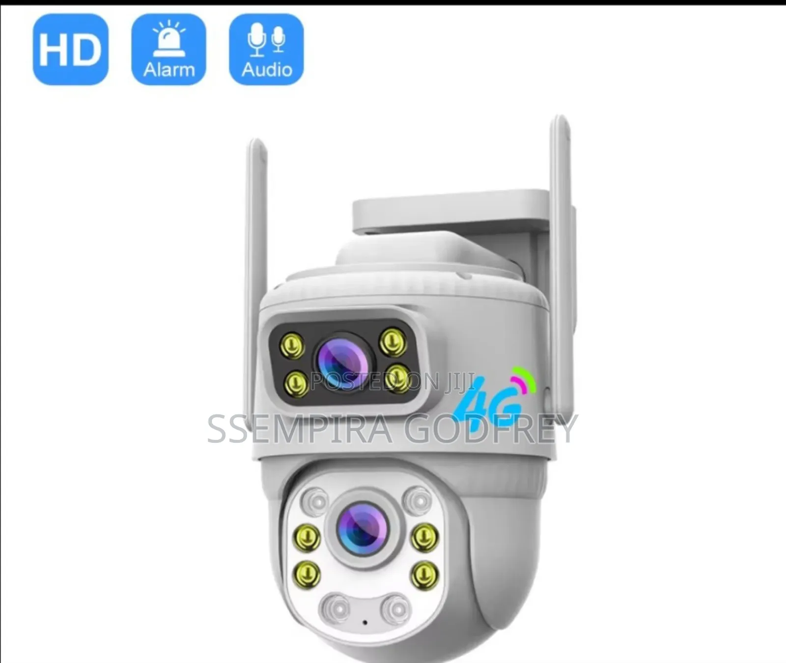 Waterproof Security Camera Duo Lens