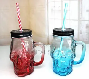 Mason Jars Cups, Drinking Glasses