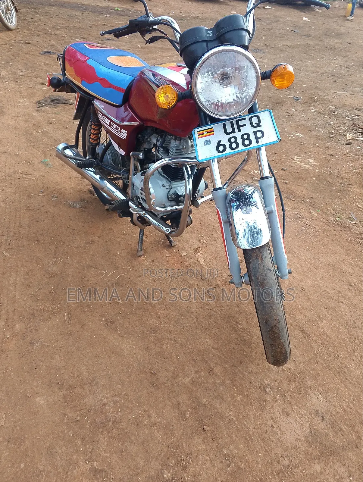 Bajaj Boxer 100 2022 Red