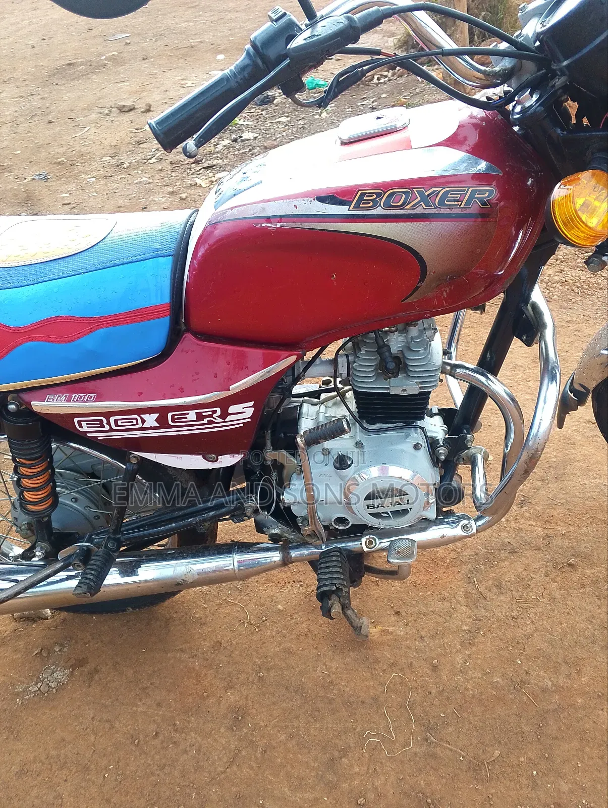 Bajaj Boxer 100 2022 Red