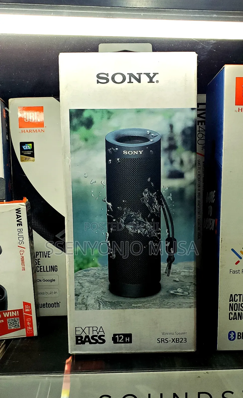 Sony SRS-Xb23 - Extra Bass Waterproof Bluetooth Speaker