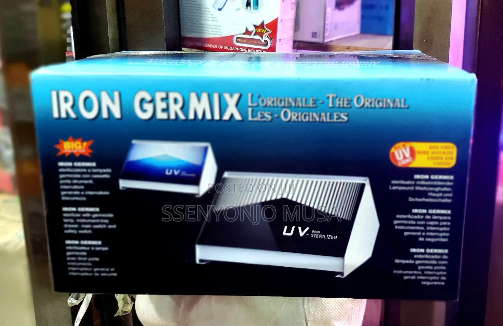 Iron Germix l'Originale -Original Germicidal Lamp Sterilizer