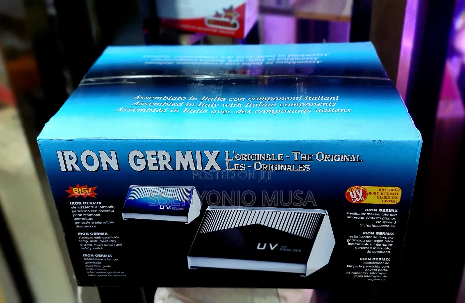 Iron Germix l'Originale -Original Germicidal Lamp Sterilizer