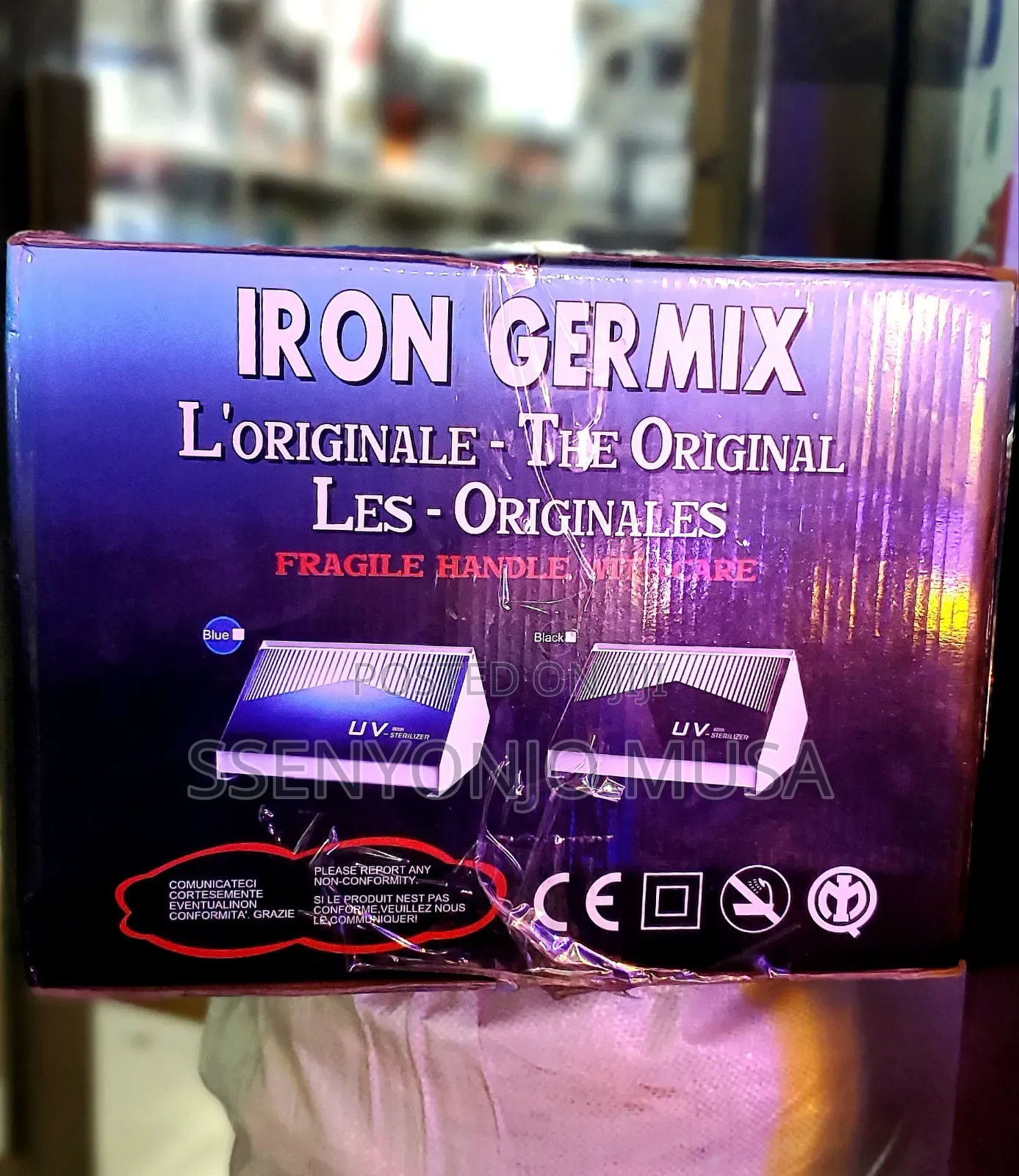 Iron Germix l'Originale -Original Germicidal Lamp Sterilizer