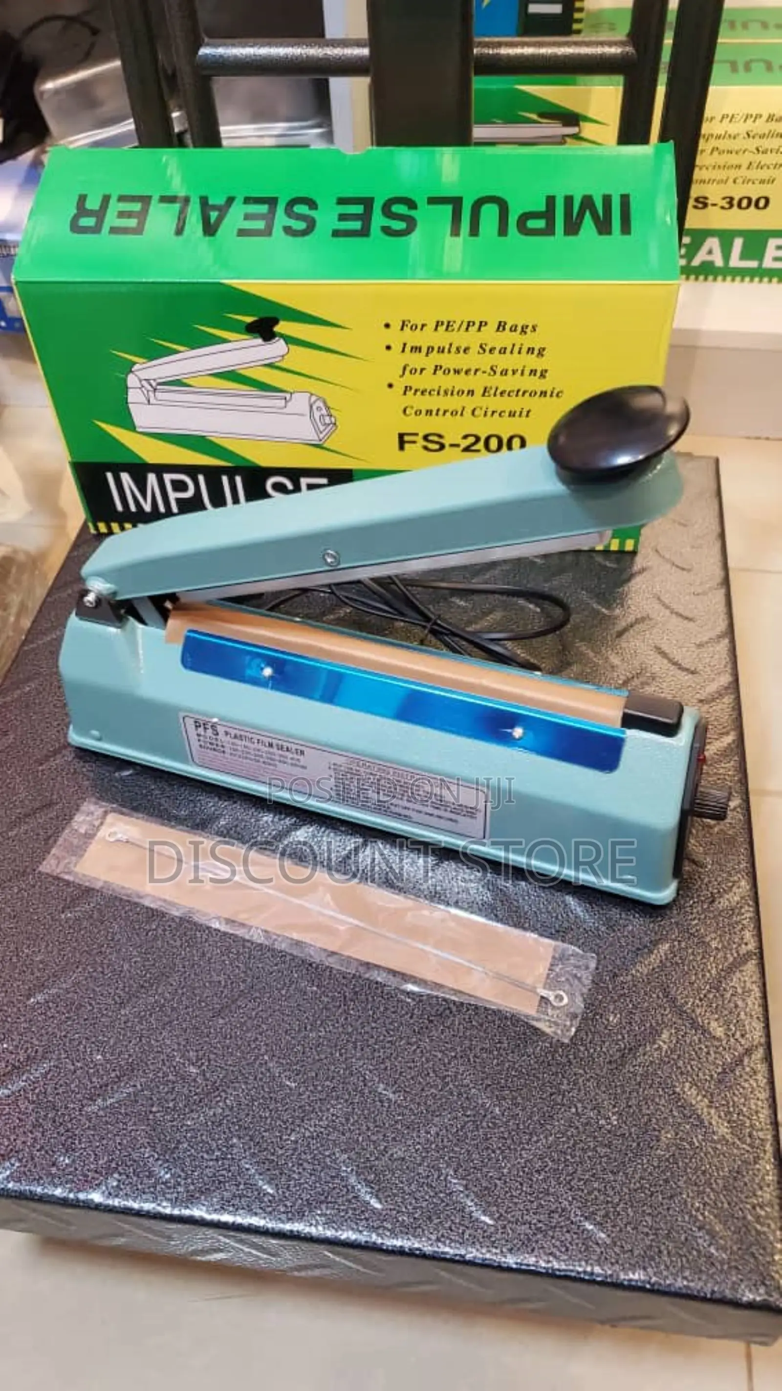 Heat Sealing 200mm Impulse Sealing Machine