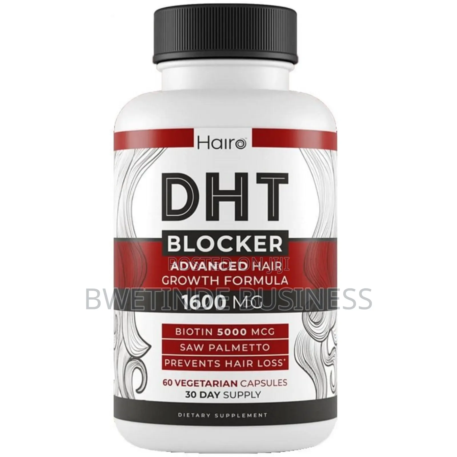 Hairo DHT Blocker Advanced Hair Growth Formula 1600mg