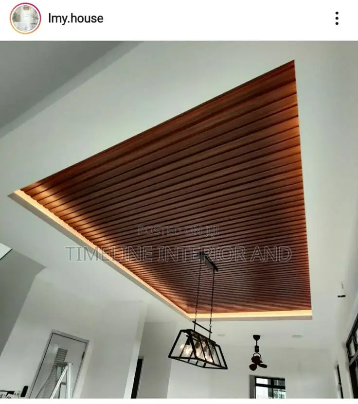 Textured PVC Ceiling Installation