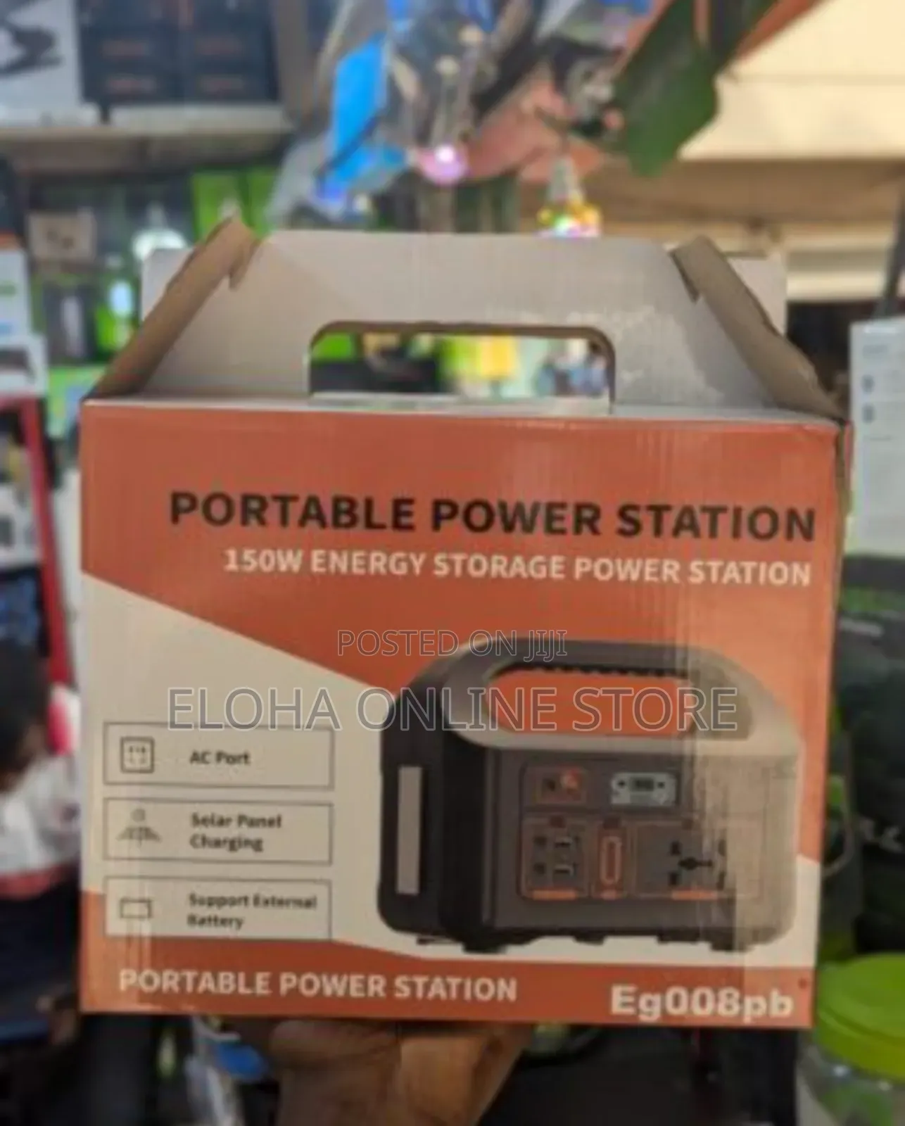 Portable Power Station With 150w Energy Storage