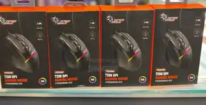 Porodo Gaming 8d RGB Wired Mouse Dpi 7200