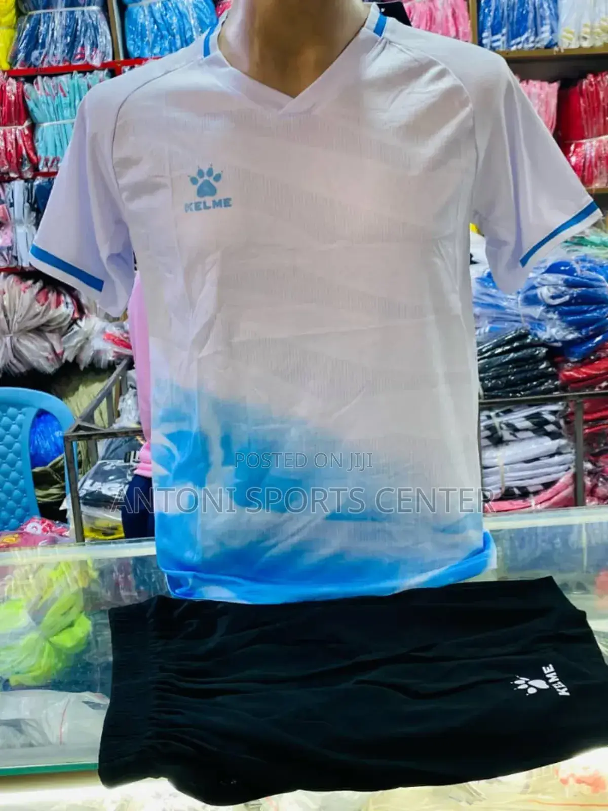 White Color Jersey Kelme