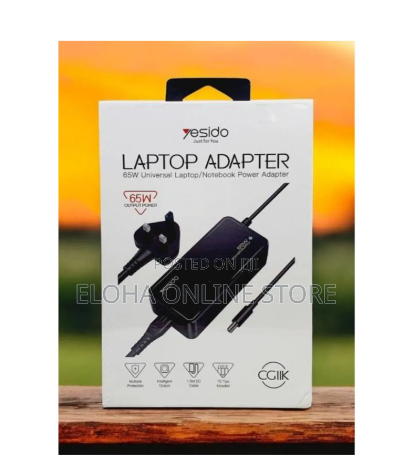 Yesido 65w Universal Power Adapter