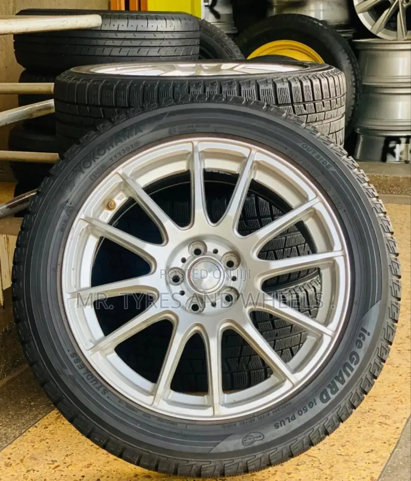 Your Original Size 17 Rims and Tires Bt U Can Take One of It