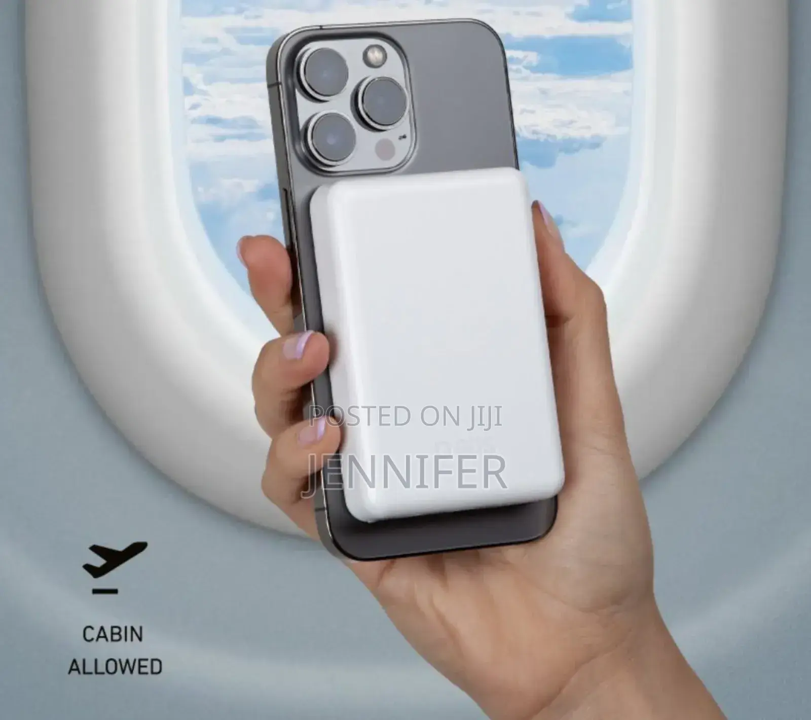 Magnetic Wireless Power Bank Fast Charging