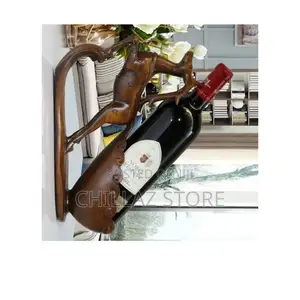 Portable Wooden Wine Bottle Holder.