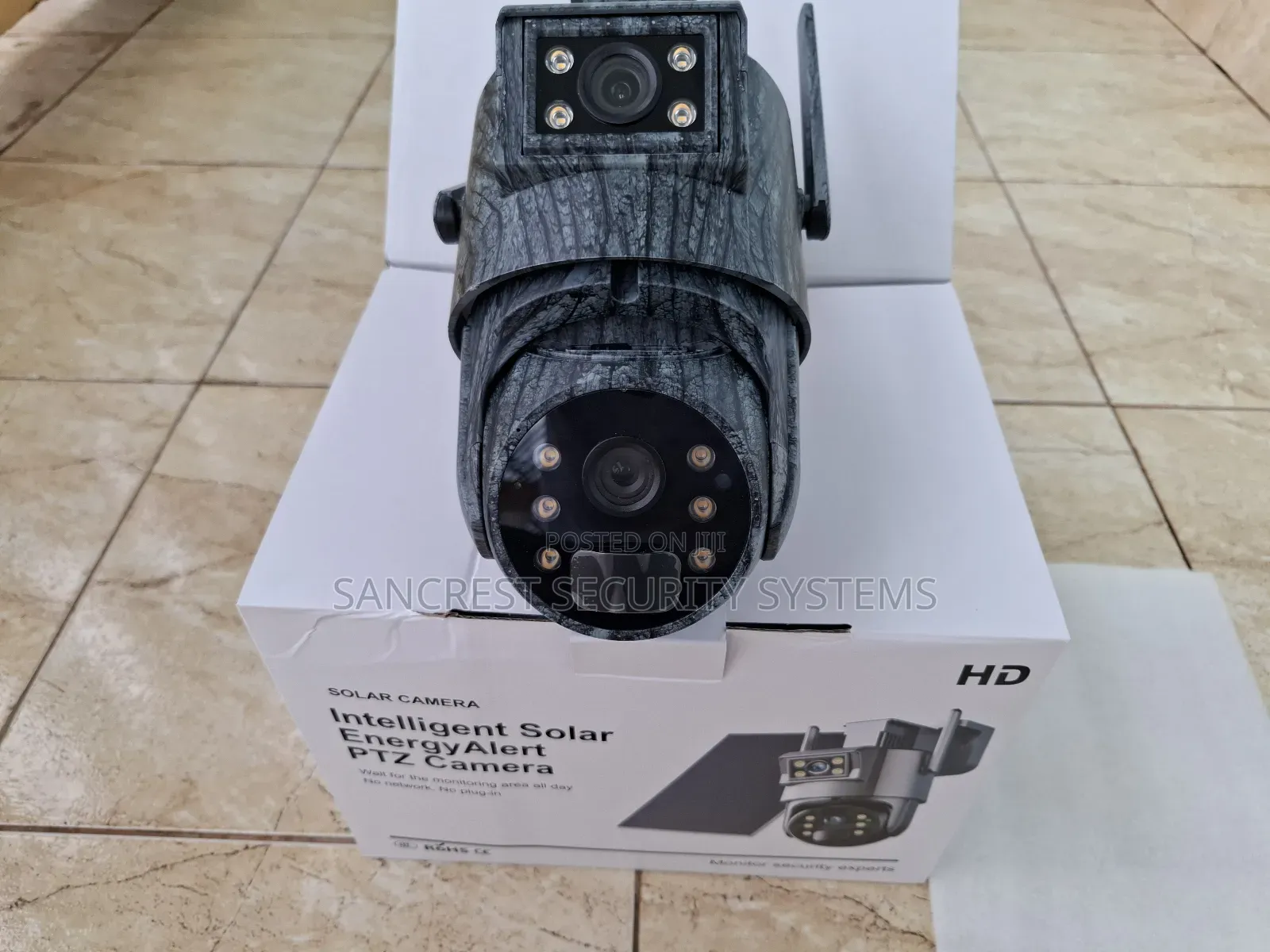 Ubox Dual Lens Solar Camera