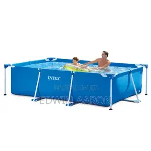 Intex Swimming Pool 2.6m With Filter Pump Steel Frame