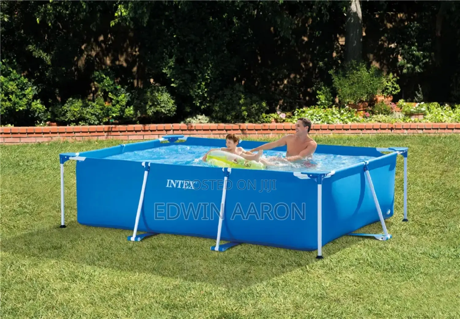 Intex Swimming Pool 2.6m With Filter Pump Steel Frame