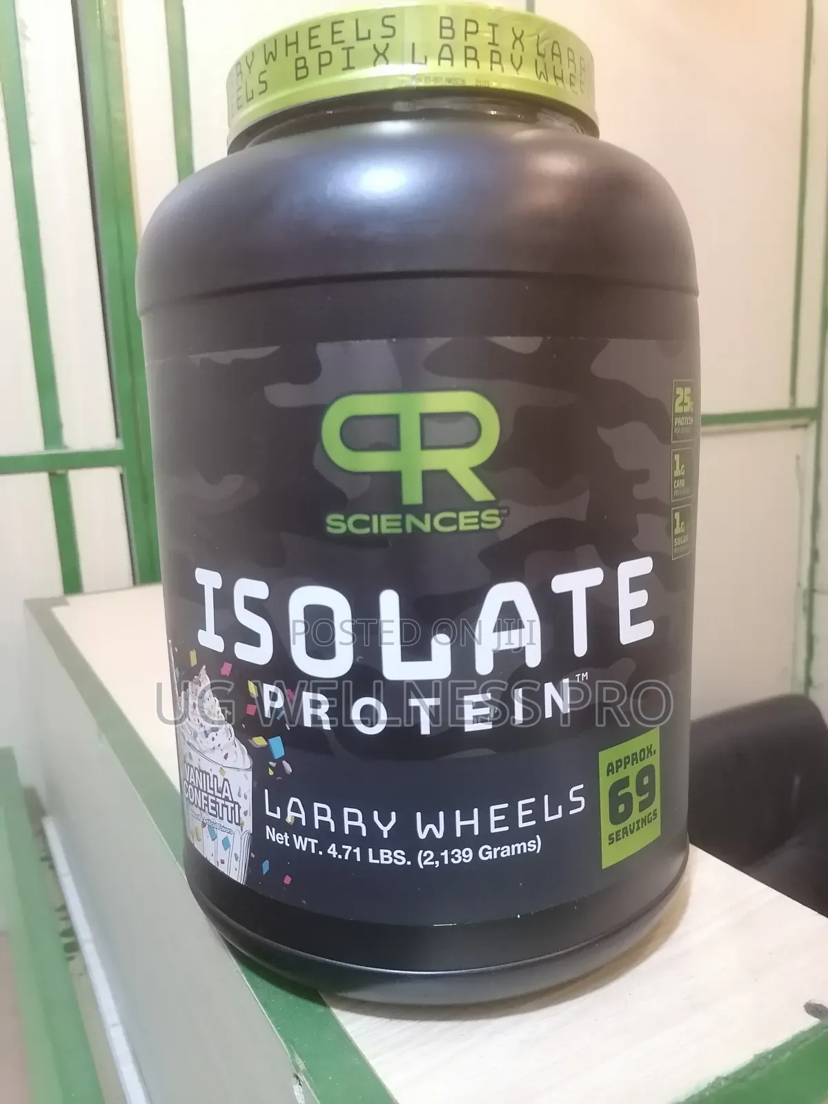 Pr Sciences Isolate Protein 69 Servings Vanilla