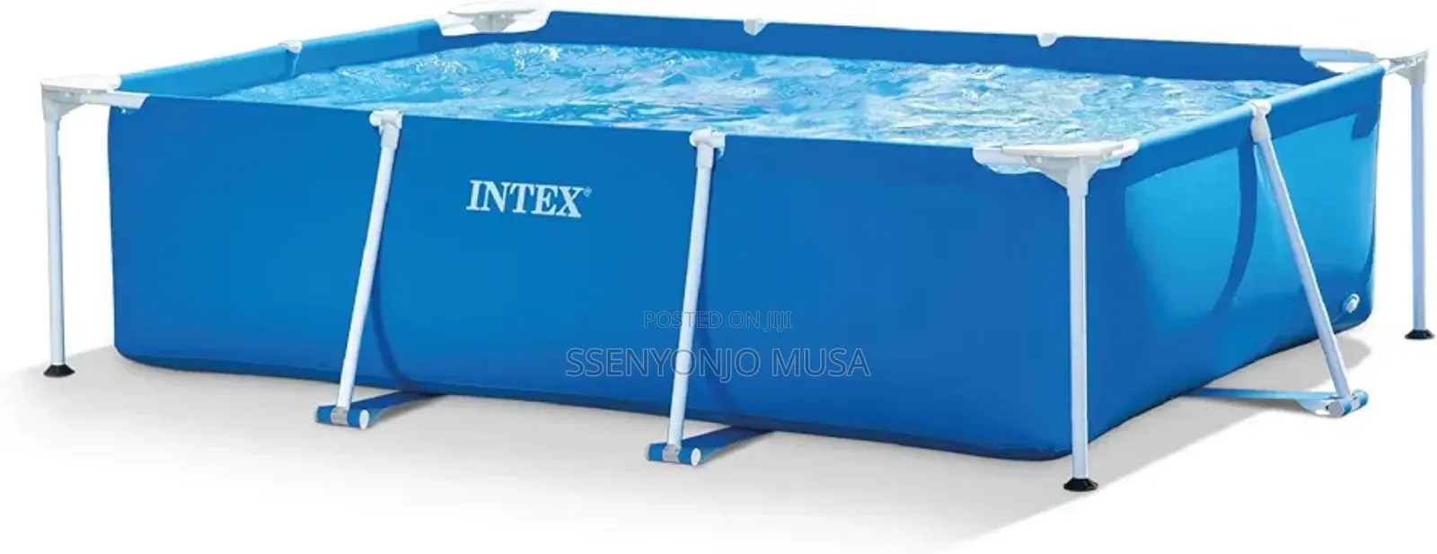 Intex Rectangular Frame Baby Pool - 86" X 59" X 23"