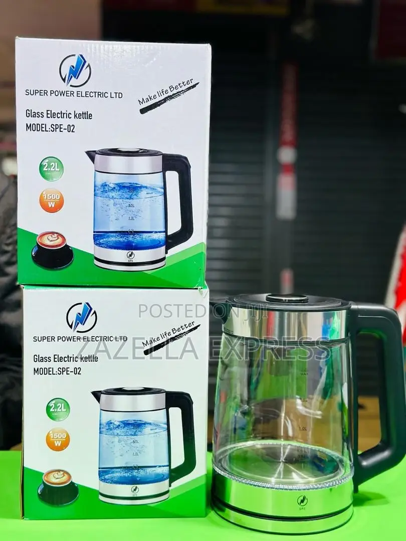 2.2l Glass Electric Kettle