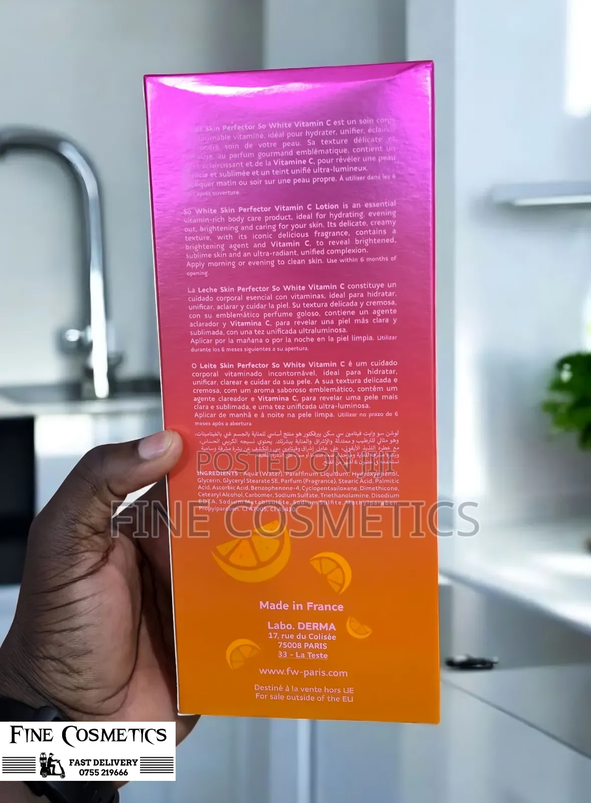 New Fair and White So White Vitamin C Skin Perfect Brightening Lotion