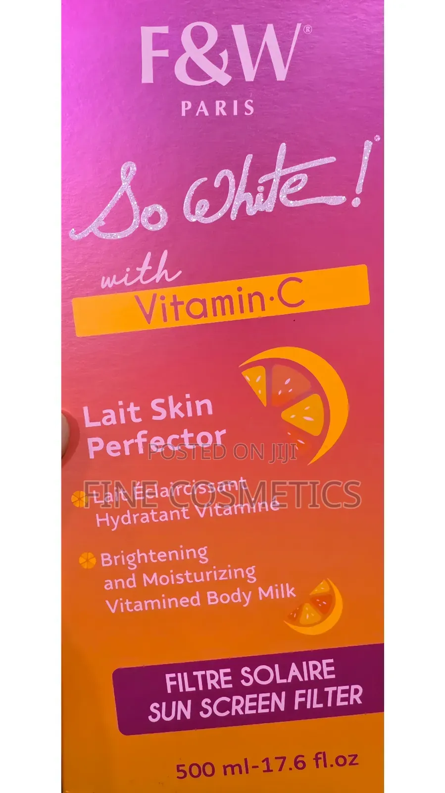 New Fair and White So White Vitamin C Skin Perfect Brightening Lotion