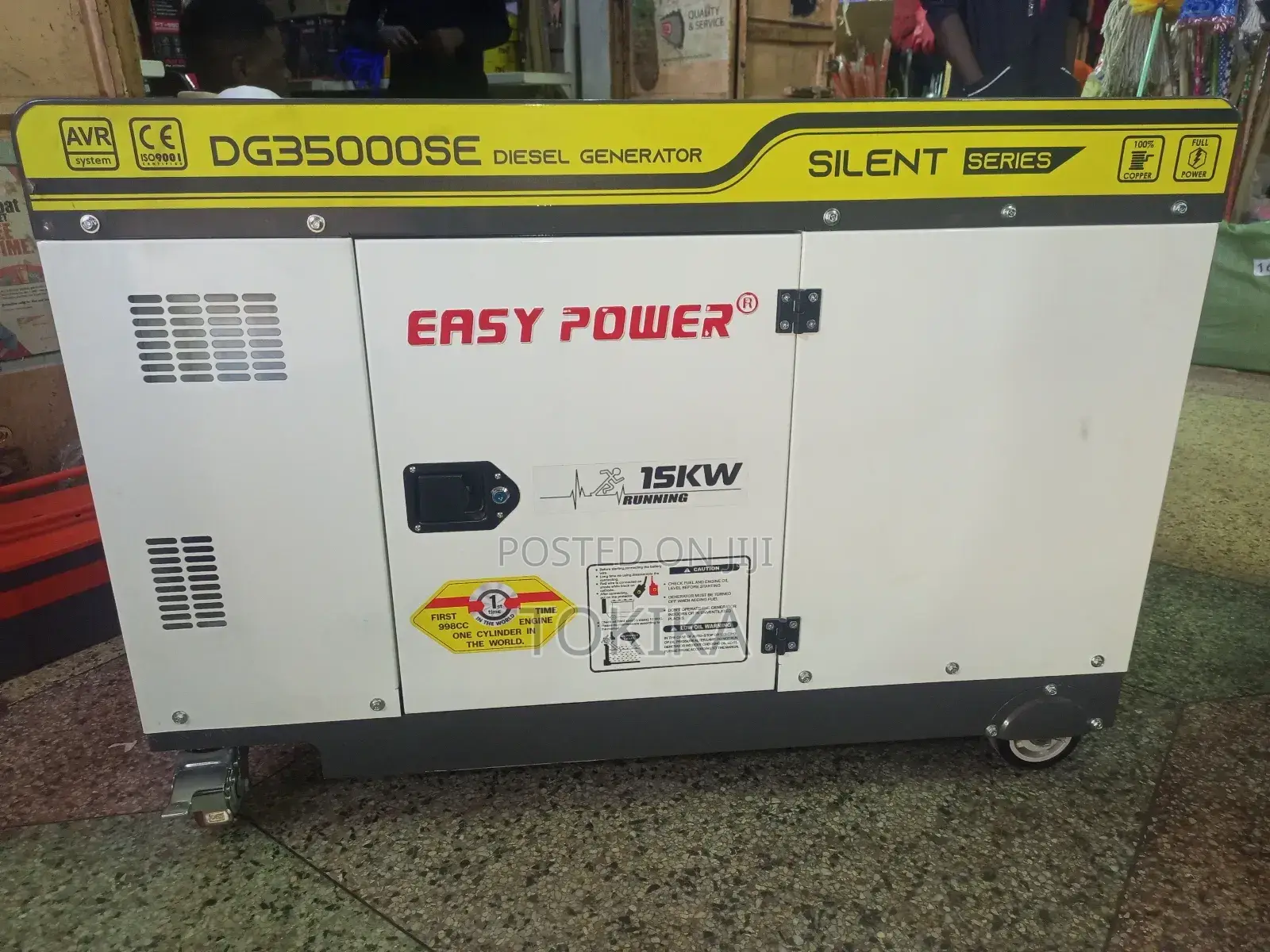 Remote Easy Power 15kwa/15kva Diesel Generator