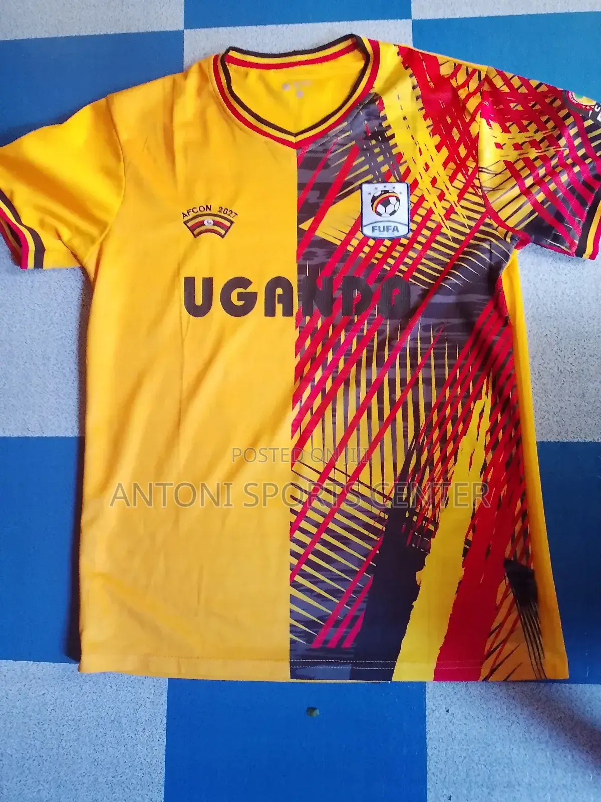 Uganda Crans Yellow Color Original One